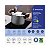 Panela de Pressão Antiaderente Titânio 20cm 4,5 L Tramontina - Imagem 2