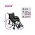 Cadeira De Rodas Standard Dobrável Suporta 125kg Hidrolight - Imagem 2