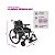 Cadeira de Rodas Premium Max Aluminio Hidrolight - Imagem 9