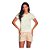 Pijama Lupo 100% Algodão Estampado Short Doll Flores Campo - Imagem 1
