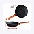 Frigideira Antiaderente Color Stone 20cm Wooden Euro Home - Imagem 2