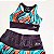 Conjunto Esportivo infantil Shorts-Saia + Top Crossf JRabbit - Imagem 7