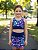 Conjunto Esportivo infantil Shorts-Saia + Top Star - Imagem 1