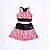 Conjunto Esportivo infantil Shorts-Saia + Top Heart JRabbit - Imagem 11