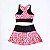Conjunto Esportivo infantil Shorts-Saia + Top Heart JRabbit - Imagem 2