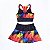 Conjunto Esportivo infantil Shorts-Saia + Top Fire - Imagem 2
