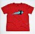 Camiseta Esportiva Infantil JackRabbit Basketball Red UV15 - Imagem 4