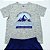 Camiseta Esportiva Infantil Aconcagua Cinza UV15 - Imagem 3