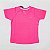 Camiseta esportiva infantil JRabbit Gola V UV50+ Rosa - Imagem 3
