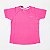 Camiseta esportiva infantil JRabbit Gola V UV50+ Rosa - Imagem 8