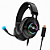 Headset Gamer Preto, LED RGB, USB, H360, HP - Imagem 1