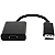 Adaptador conversor DIsplayPort M x HDMI F - Imagem 1
