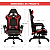 Cadeira Gamer Python Fly, Preto/Vermelho - Imagem 2