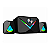 Caixa de Som, Subwoofer, RGB 11W RMS, P2, Preta, K-Mex, Gaming Master - Imagem 1