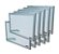 Kit Revenda Quadrinho Branco Liso com Moldura de Alumínio - 10 Unidades - Imagem 3