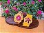 Rasteirinha em couro Amarela - SLIDE Yellow Flower - Imagem 3