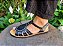 Sandália em couro fechada preta - Sandal PREMIUM Black - Imagem 3