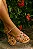 Sandália em couro claro macia e leve - new Sandal Tieta do Nordeste - Imagem 4