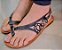 Sandália em couro PREMIUM preto - Sandal NEW Senses Black - Imagem 3