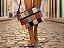 Bolsa Feminina NOELE Colors Transversal em Couro - Imagem 2