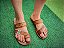 Rasteirinha em tiras de couro - DUO FLAT Sandal - Imagem 4