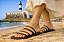 Chinelo Rasteirinha em duas tiras de couro - 2FLAT Sandal - Imagem 2