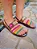 Sandália Rasteirinha Colorida - NOVA SANDAL Colors - Imagem 4
