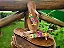 Chinelo Rasteira colorida  - Flat WOOD Colors - Imagem 3