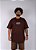 Camiseta Chronic Plus Size Colab. Mato Seco - Resistência - Marrom - Imagem 7