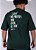 Camiseta Chronic Plus Size Colab. Mato Seco - Jah me Proteja por Onde Eu For - Verde - Imagem 3
