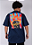 Camiseta Chronic Plus Size - Deus é Brasileiro - Azul - Imagem 1