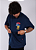 Camiseta Chronic Plus Size - Deus é Brasileiro - Azul - Imagem 2