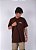 Camiseta Chronic - O Mundo é Cruel Mas Nóis é Cria - Marrom - Imagem 6