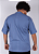 Camiseta Chronic Oversized - Tag Bordado - Azul - Imagem 3