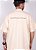 Camiseta Chronic Oversized - Deus Perdoa, Mas a Rua Cobra - Off White - Imagem 5