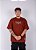 Camiseta Chronic Oversized - Abençoado por Deus e Cria por Natureza - Vermelho - Imagem 7