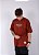 Camiseta Chronic Oversized - Abençoado por Deus e Cria por Natureza - Vermelho - Imagem 6