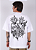 Camiseta Chronic Oversized - Abençoado por Deus e Cria por Natureza - Branco - Imagem 1