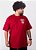 Camiseta Chronic Plus Size - Que Venha Em Dobro E Nunca Nos Falte - Vermelho - Imagem 4