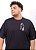 Camiseta Chronic Plus Size - Maior que o Sonho so o Corre - Preto - Imagem 2