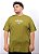Camiseta Chronic Plus Size - No Corre das Notas - Verde - Imagem 2