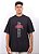 Camiseta Chronic Oversized - São Jorge Guerreiro - Preto - Imagem 6