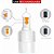 Lâmpada Led Bulbo Luz Emergência 38w 6000k Usb Recarrega - Imagem 3