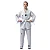 Dobok Taekwondo | Pro Olympic Gola Branca Homologado CBTKD - Imagem 1