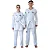 Dobok Taekwondo | FlexPro Gola Branca Homologado CBTKD - Sulsport - Imagem 1