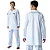 Dobok Taekwondo | FlexPro Gola Branca Homologado CBTKD - Sulsport - Imagem 3
