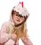 Pijama Fantasia Cosplay Kigurumi Soft Longo Inverno Infantil Dinossauro Rosa - Imagem 4