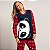 Pijama Masculino Longo Soft Urso Panda Vermelho Família PAI - Imagem 4