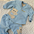 Conjunto Bebê Casaco e Calça em Soft e Forro Algodão BEGE - Imagem 7