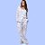 Pijama Americano Feminino Longo com Bolso em Tecido Viscose Premium - Imagem 2
